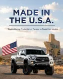 White House Hails Toyota Moving Tacoma Production to Texas