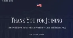 White House Hosts Xi Jinping for Silent Drill Review