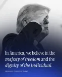 White House Reaffirms Freedom and Individualism as Core American Values