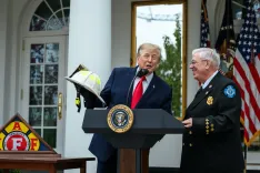 White House Salutes America's First Responders