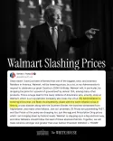 White House Says Walmart to Cut Prices Sharply