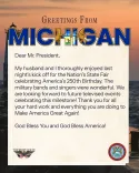 White House Spotlights Citizen Letters Ahead of America's 250th