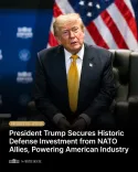 White House Touts Defense Base Gains, NATO Balance Push