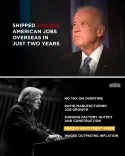 White House: US Manufacturing Strong, Hits Biden on Offshoring