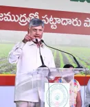 Why disputes on water flowing waste into sea, asks Chandrababu Naidu