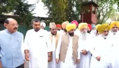 Bhagwant Mann meets President Murmu over AAP Rajya Sabha defections to BJP