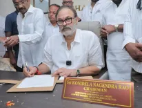 Naga Babu takes charge as AP Green chief, targets 50% green cover by 2047