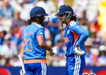 Harmanpreet's 56* off 26 balls lifts India to 170/4 vs Australia at Lord's