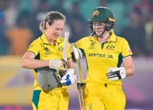Women's World Cup: Australia opt to bowl first against South Africa in Indore