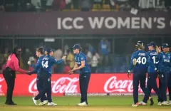 Women’s World Cup: Diwali eve heartbreak as India implode in chase, England seal semi-final spot (Ld)