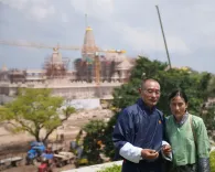 Isn't it Wonderful to See PM Tobgay and His Wife Pray at Shri Ram Janmabhoomi Mandir in Ayodhya?