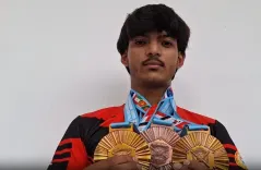 वर्ल्ड अर्निस चैंपियनशिप: जम्मू-कश्मीर के नाहिद अली ने जीते 2 गोल्ड और 1 ब्रॉन्ज, कोच अमन वर्मा को दिया श्रेय