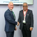 Yadav Meets Czech Deputy Minister at CBD COP17 in Yerevan