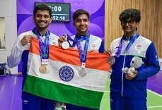 पार्थ माने का एशियन गेम्स 2026 में पहला सिल्वर, कोच और माता-पिता को किया समर्पित