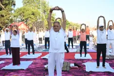 International Yoga Day 2025: 5,000 gather at Shimla's Ridge for 12th edition