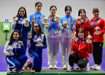 Asian Games 2026: India's women's 10m air rifle team wins silver, opens medal tally