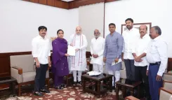 वाईएसआरसीपी सांसदों ने अमित शाह से मांगा दखल: जगन की सुरक्षा, DSC घोटाले और हिरासत मौतों पर केंद्र को ज्ञापन