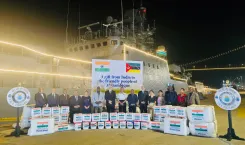 आईएनएस त्रिकंड ने मोजाम्बिक में किया सहयोग का महत्वपूर्ण कार्य, मापुटो से शुरू हुआ अगला चरण