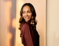 What Challenges Did Zoe Saldana Face While Working with Marco Perego?