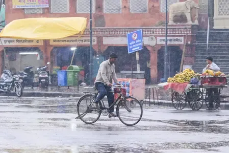 Severe Thunderstorm and Rain Forecast for Rajasthan Until April 4