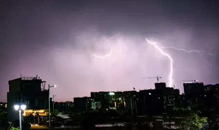 Thunderstorms, gusty winds forecast for north Tamil Nadu, Puducherry on Saturday