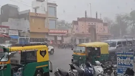 Severe Thunderstorms and Hail Predicted for Madhya Pradesh