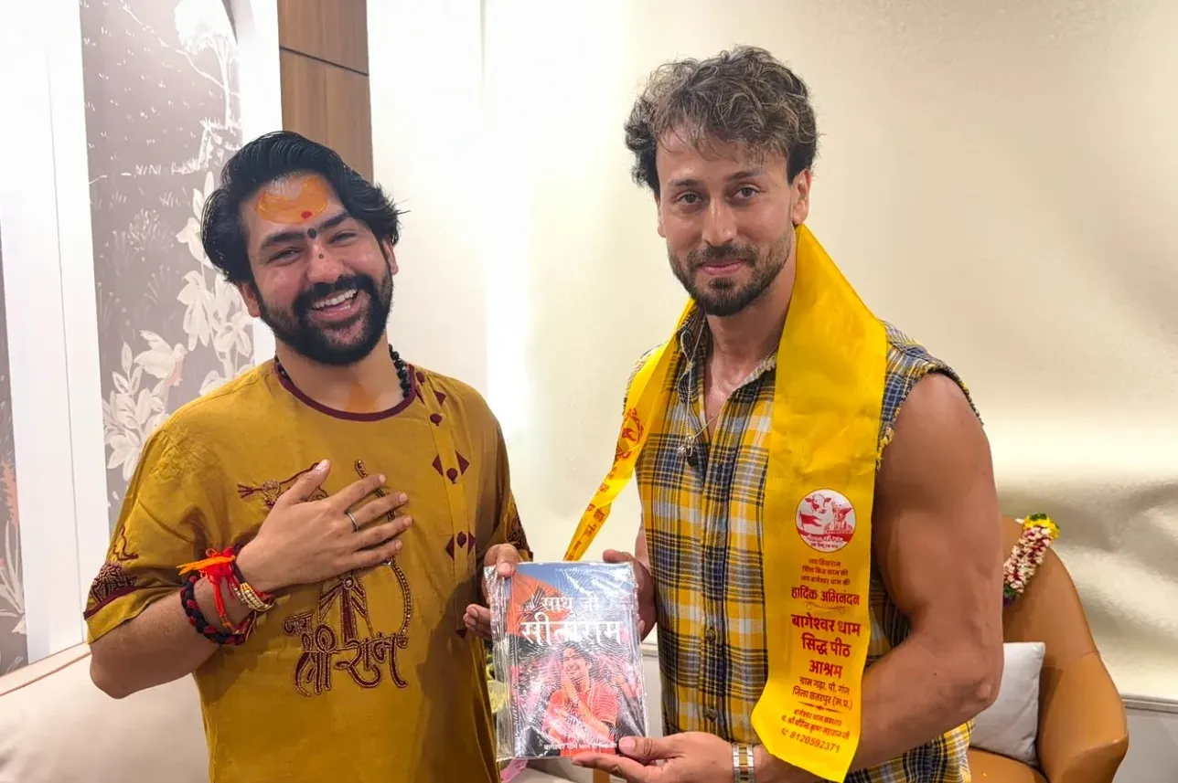 Tiger Shroff meets Bageshwar Sarkar, praises cancer hospital and social work