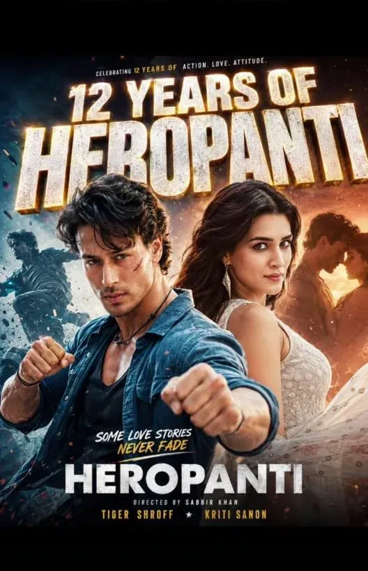 Tiger Shroff marks 12 years in Bollywood by revisiting Heropanti debut promo