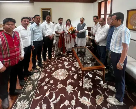 What Discussions Did the Tipra Motha Party Have with JP Nadda Regarding SIR?