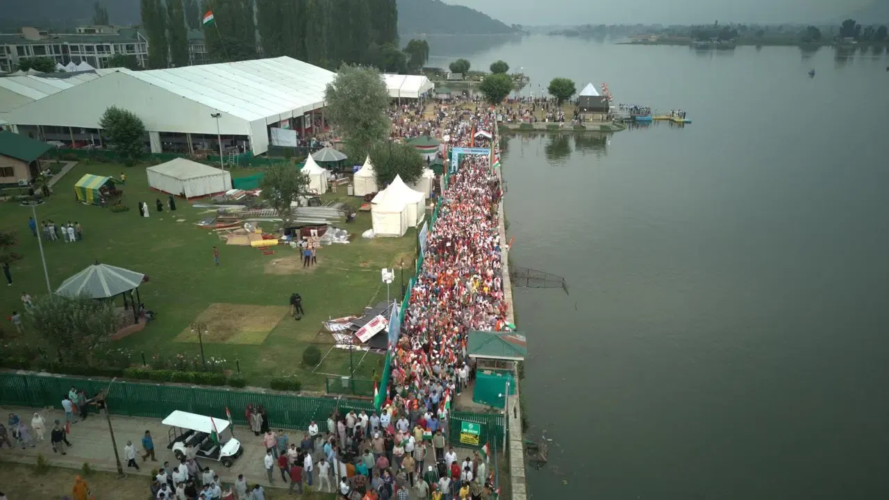 What Happened at the ‘Tiranga Rally’ in Srinagar Celebrating Unity?