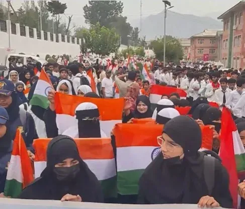 Tiranga Yatras draw thousands across J&K ahead of Independence Day