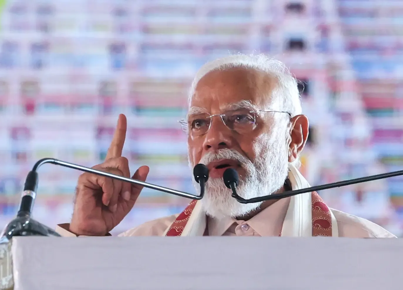 तिरुचिरापल्ली में पीएम मोदी का डीएमके पर तीखा प्रहार, अफवाहों से बचने की सलाह