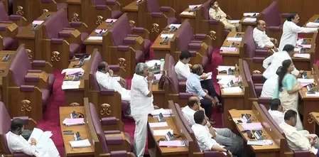 YSRCP Protests Continue Over Tirupati Laddu Ghee Supply Issue in Andhra Council