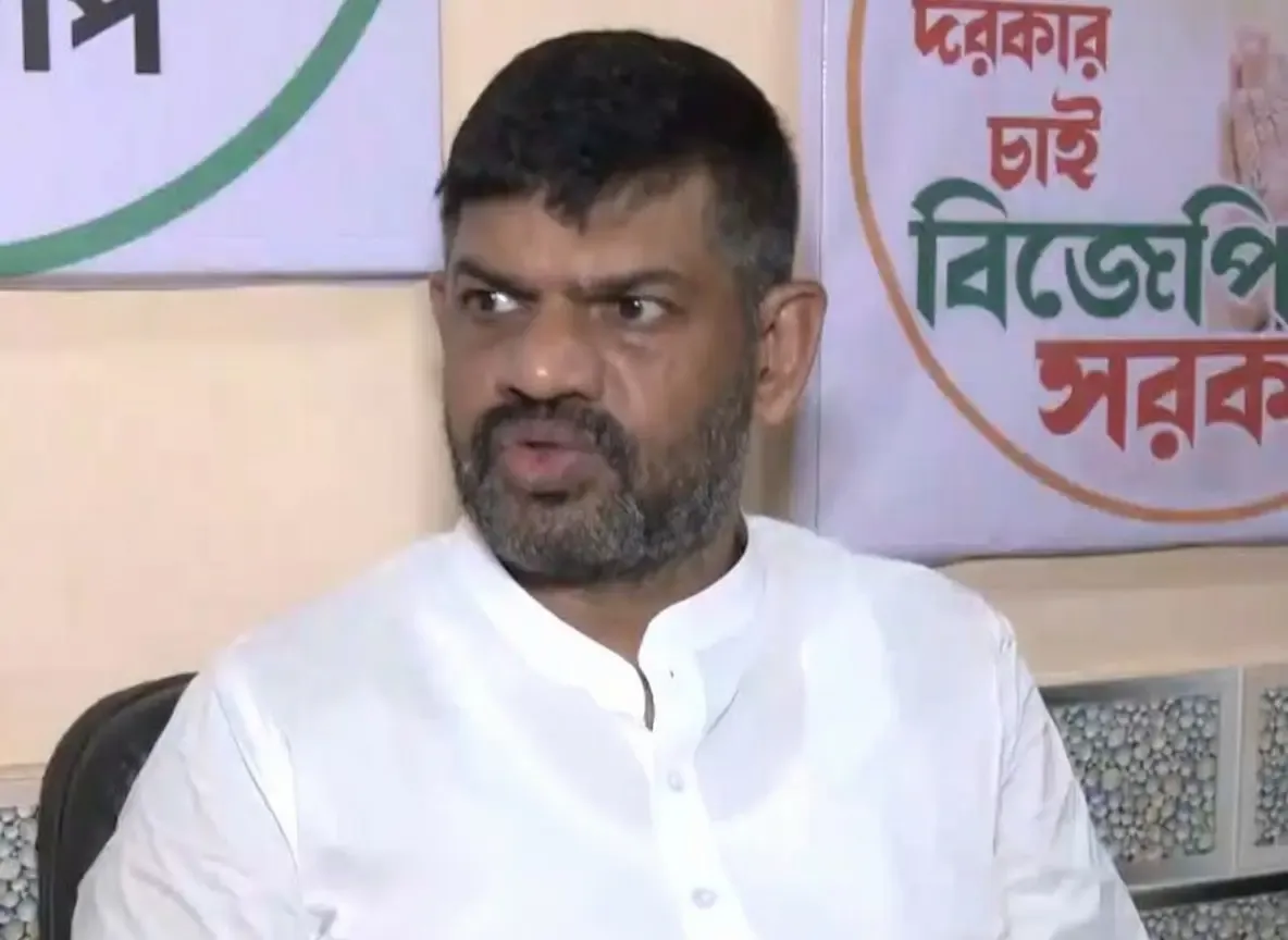 भाजपा प्रत्याशी राकेश सिंह ने टीएमसी के विकास के दावों को किया खारिज