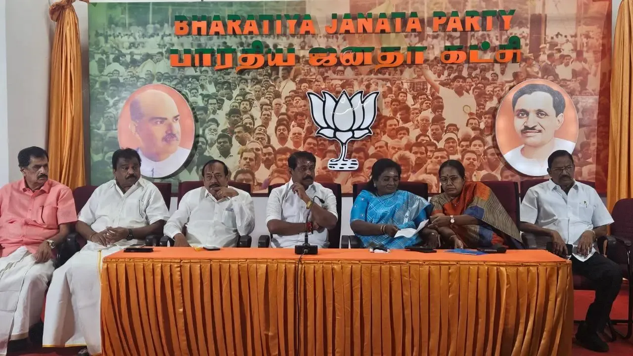 How Are TN BJP Leaders Strategizing in Chennai?