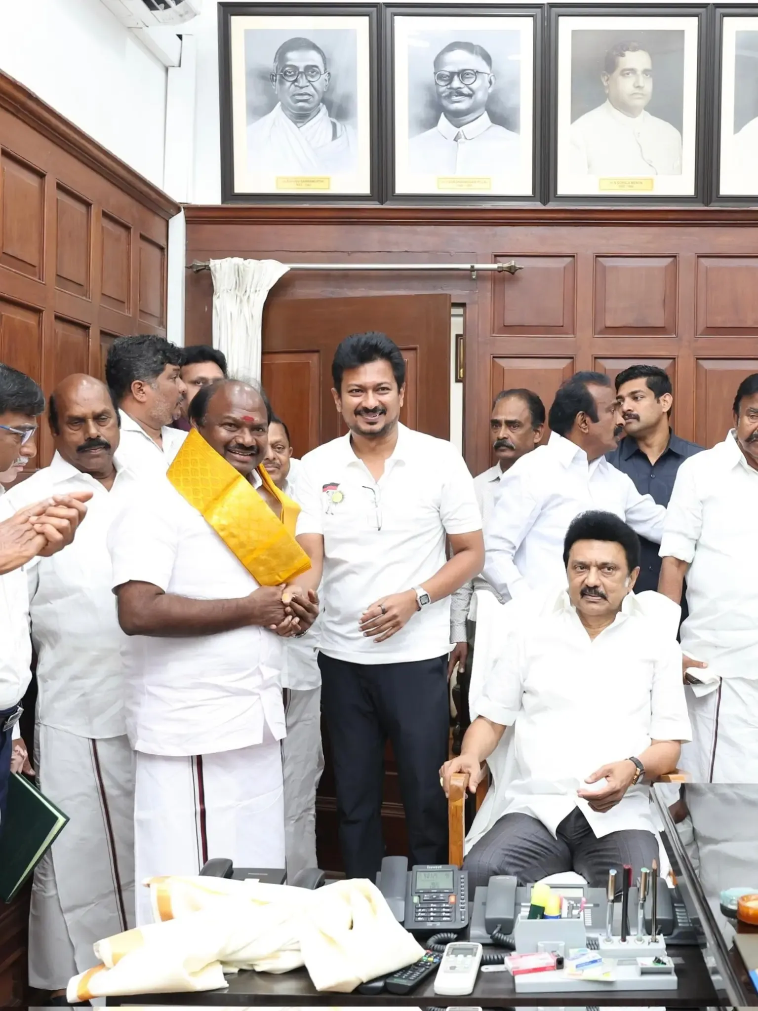V.C. Chandhirakumar Sworn In After Dominant Erode East By-Election Win
