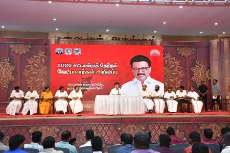 M.K. Stalin to Kick Off DMK’s Assembly Election Campaign in Tiruvarur on March 31