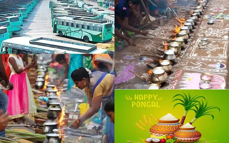 Tamil Nadu Prepares for Pongal with Enhanced Bus Services and Gift Hampers