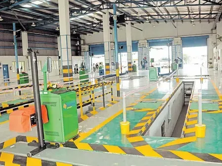 Is the TN government really launching 5 automated testing stations for vehicle fitness certificates?