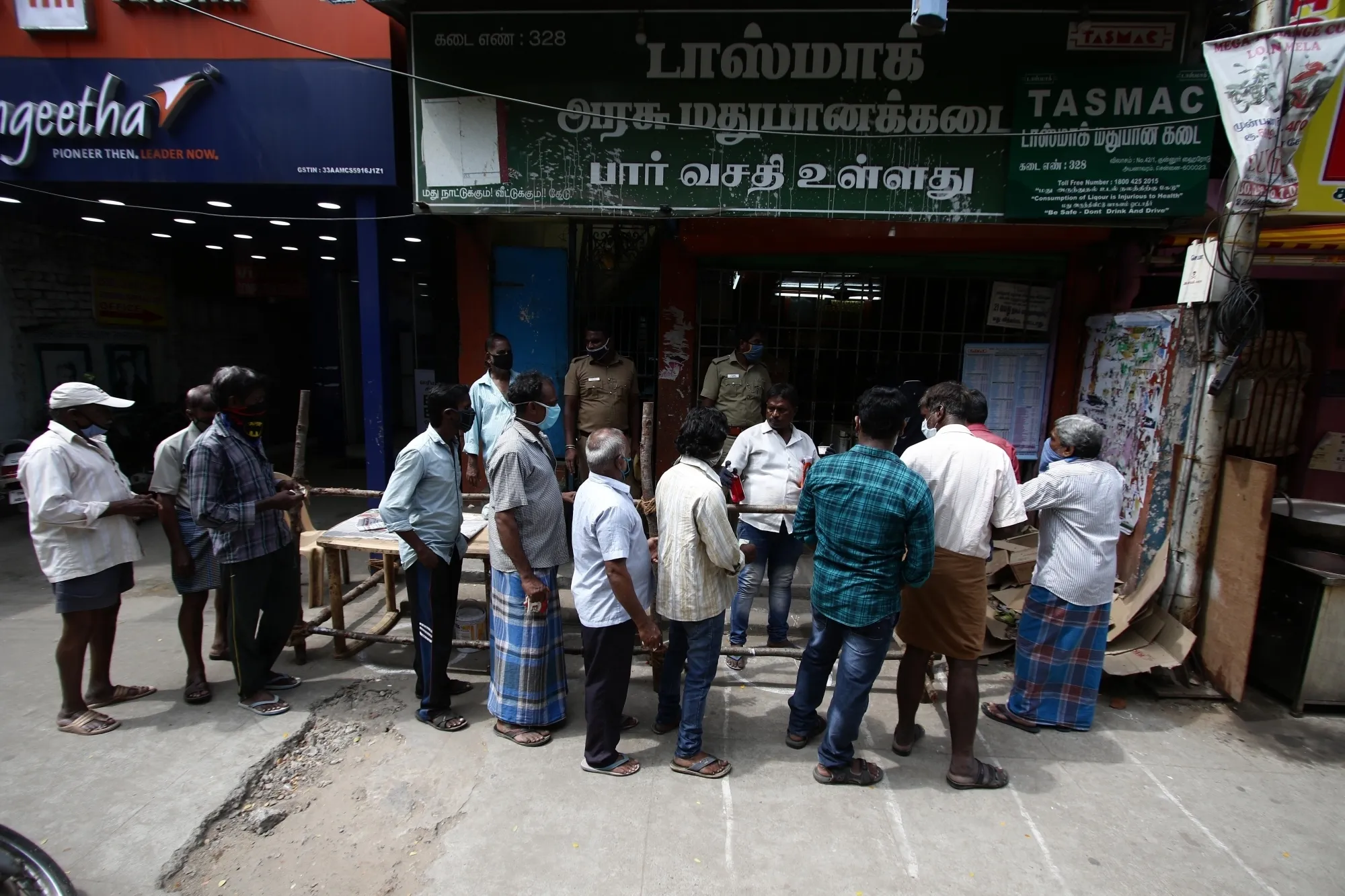 TASMAC Liquor Shops in Tamil Nadu to Close for Elections