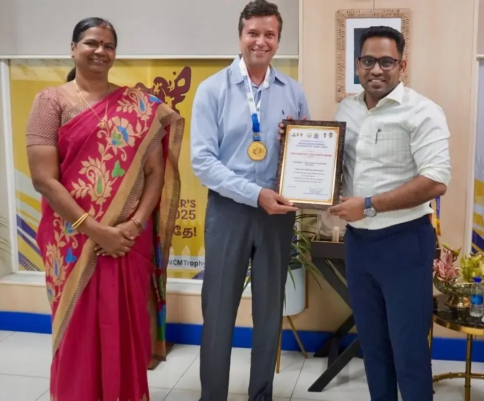 Tamil Nadu Surfing Association Honored with Chief Minister’s State Sports Award for Top Sports Organizer
