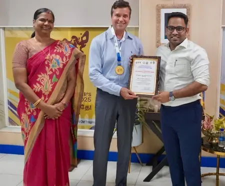 Tamil Nadu Surfing Association Honored with Chief Minister’s State Sports Award for Top Sports Organizer