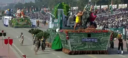 How Did TN Tableau Showcase Cultural Pride and Innovation at R-Day Parade?