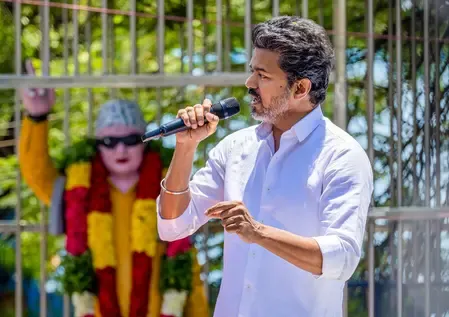 Vijay Champions DMK Rivalry, Promises 'Whistle Revolution' for 2026 Elections