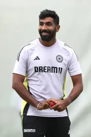 Bumrah Celebrates ICC Men’s Test Cricketer of the Year Honor