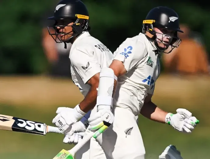 क्या टॉम लैथम और रचिन रवींद्र के शतकों ने न्यूजीलैंड को वेस्टइंडीज के खिलाफ 481 रन की बढ़त दिलाई?