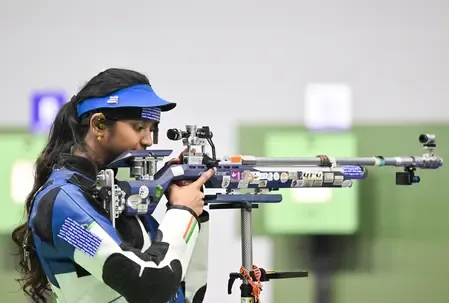 Elavenil Valarivan eyes mixed team gold after double silver at Asian Games
