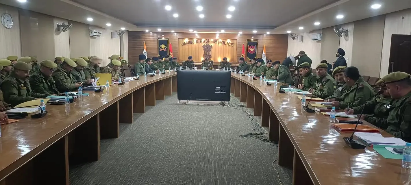 Jammu Region Police Leaders Address Issues of Narcotics Trafficking, Cross-Border Operations, and Organized Crime
