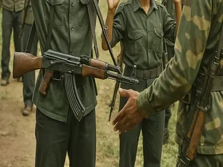 Top MMC Maoist leader Anant gives up arms along with 15 cadres