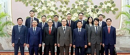 North Korea's Jo Yong-won meets Vietnam FM Trung in Pyongyang talks